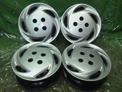 三菱 純正 スチールホイール 13インチ 4本