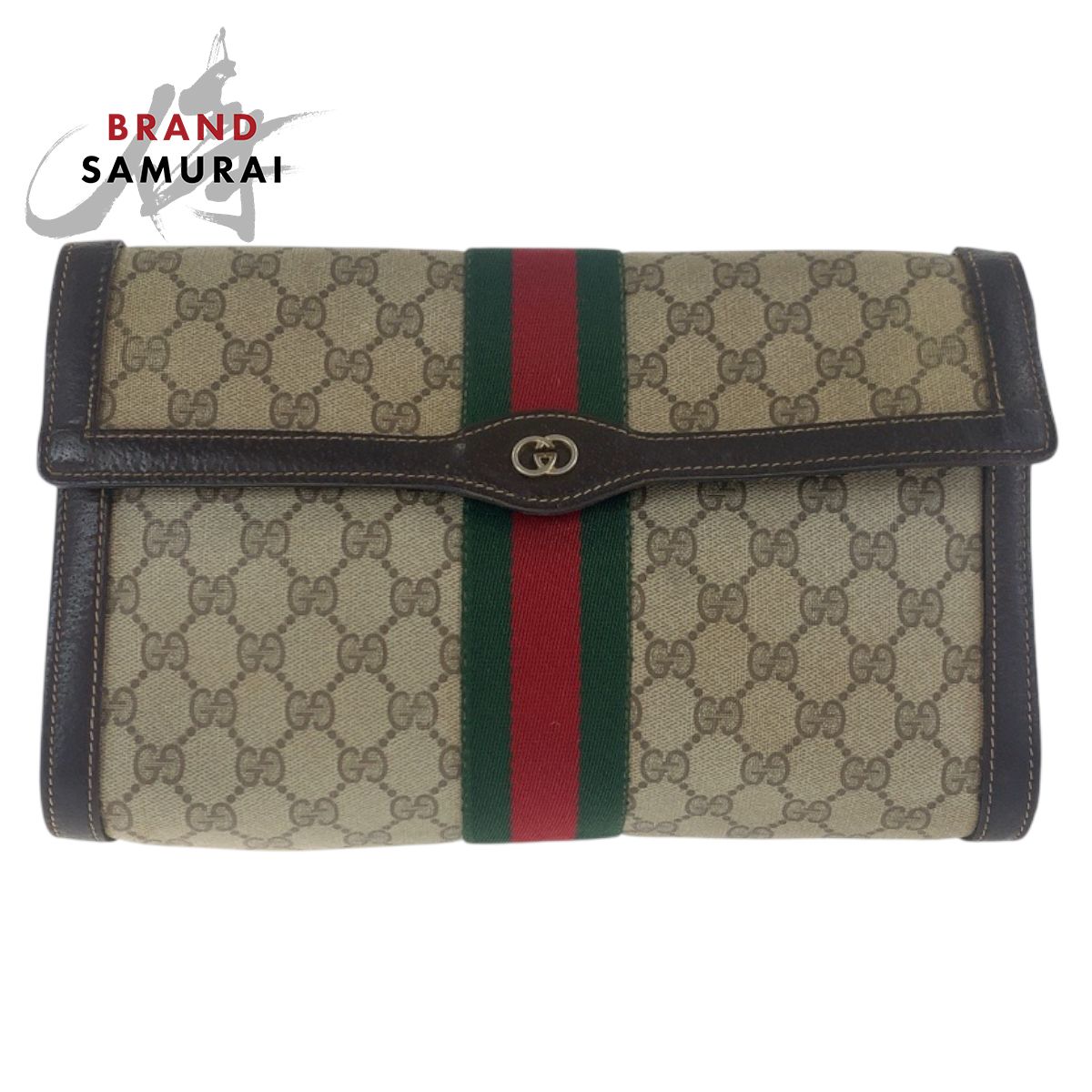 GUCCI グッチ シェリーライン ブラック レザー 腕時計