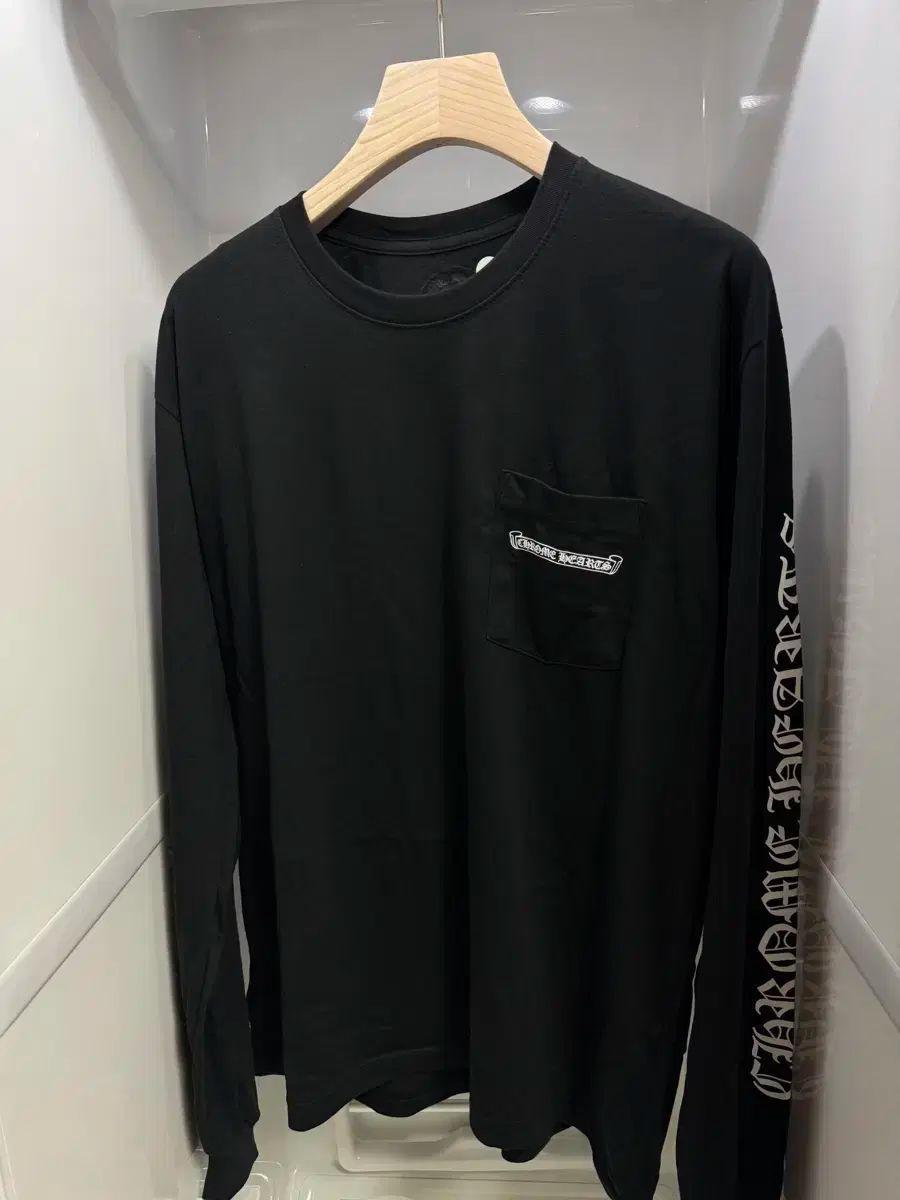 クロムハーツ スクロール ロゴ ロングスリーブ 新モデル インボイスO