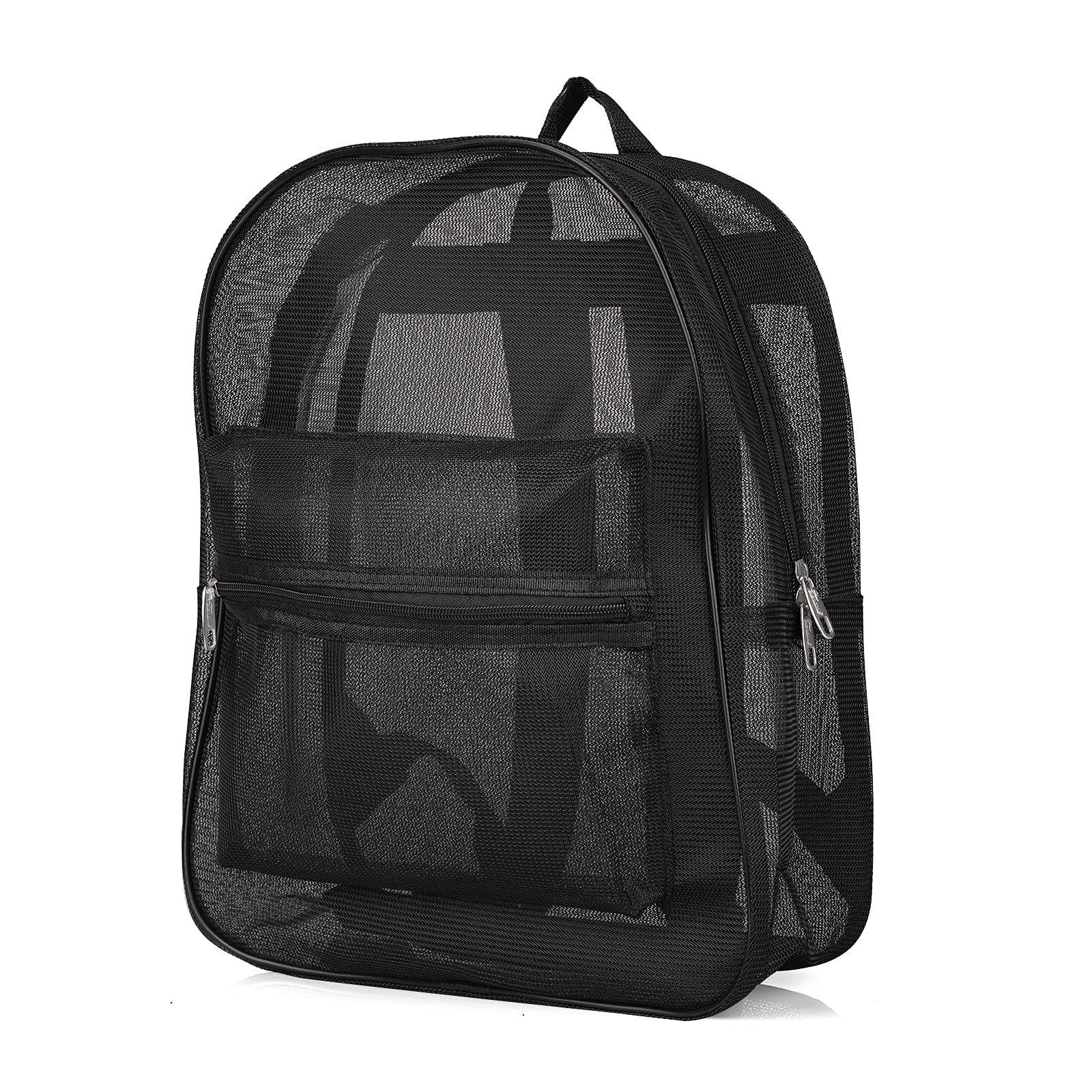 【特価商品】NOTAG メッシュリュック メッシュバッグ デイパック ユニセックス ナップサック メッシュ ジムサック スポ ツ用 プ ル 海 ビ チ用 バックパック 通気性が高い アウトドア 通学 大