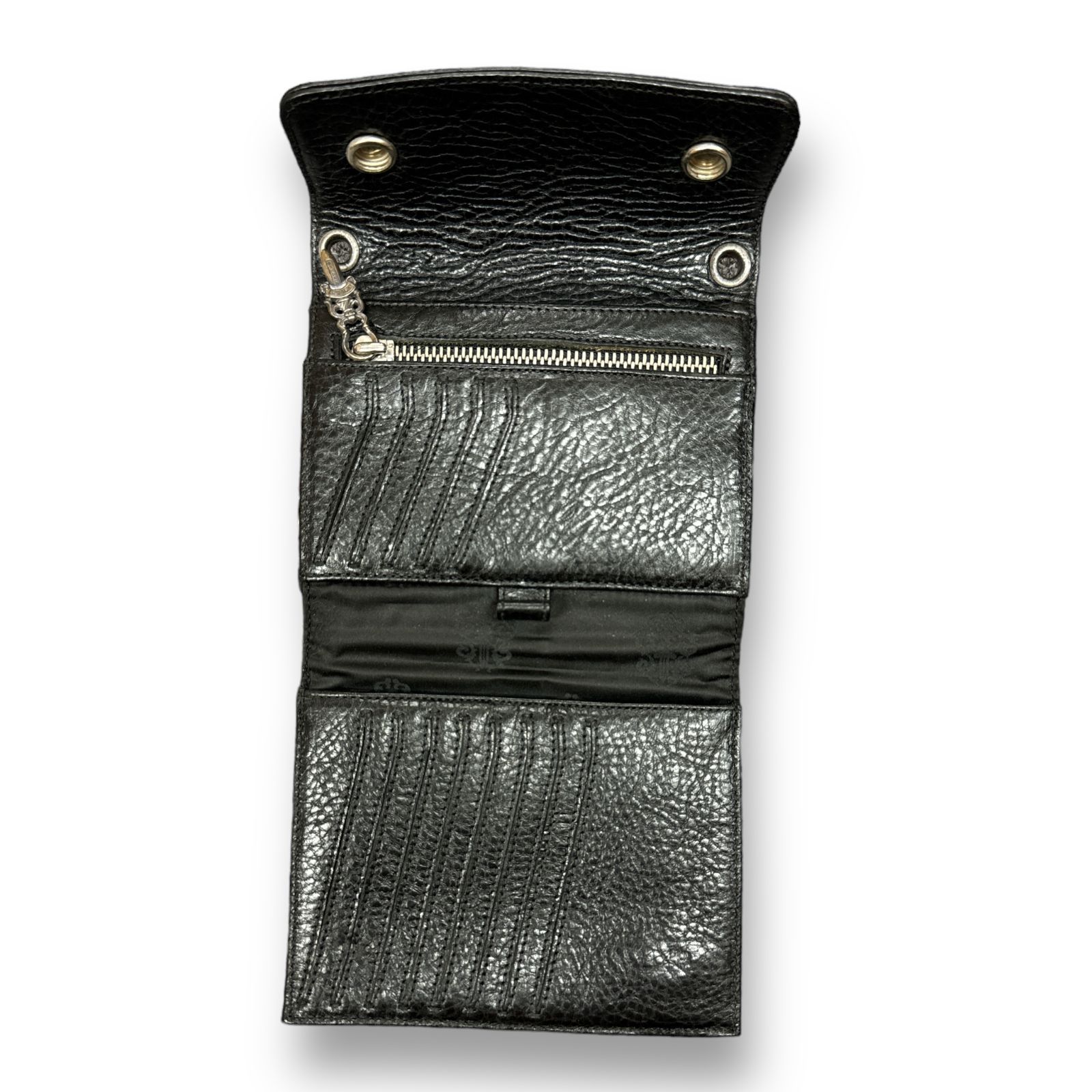 CHROME HEARTS BIG SPOON ビッグスプーン レザー ウォレット