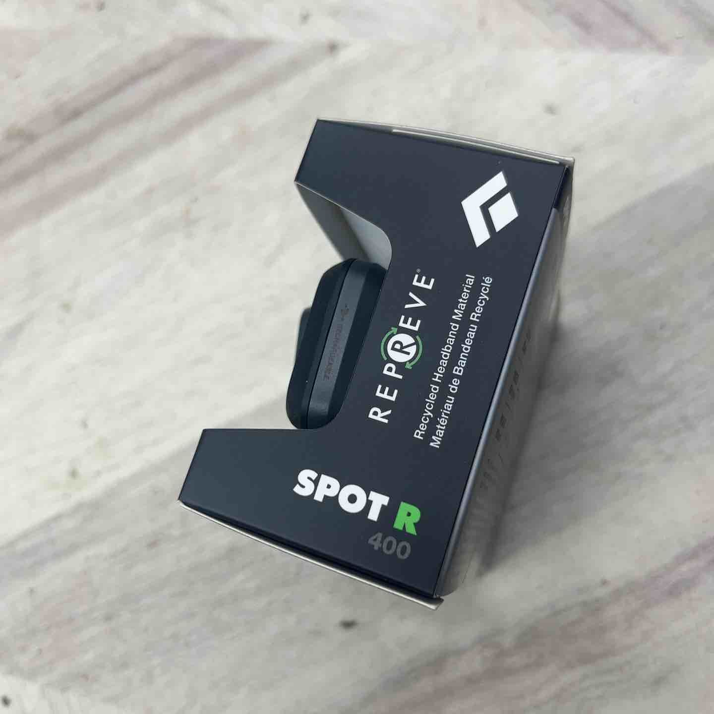 Black Diamond スポット400-R グラファイト 400ルーメン 2024