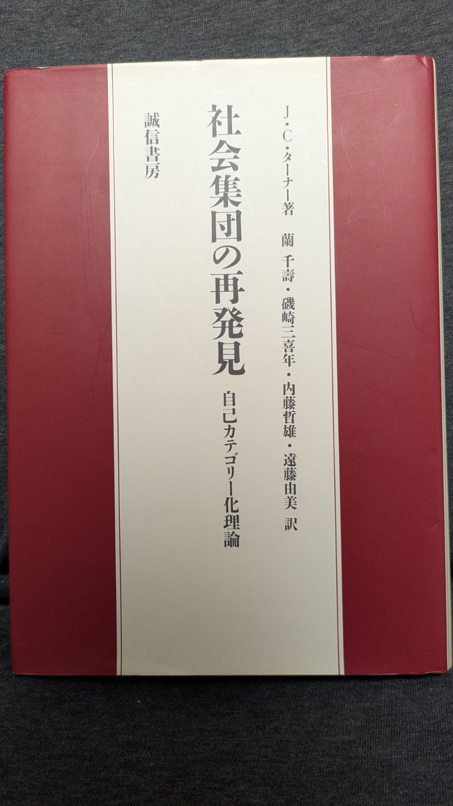 値下げしました 社会集団の再発見 自己カテゴリー化理論 社会集団の再発見: 自己カテゴリー化理論 (ターナー/蘭千壽ほか