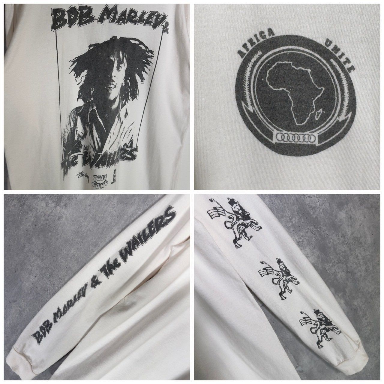 STUSSY』ステューシー (L) ボブ・マーリー プリントロンT - メルカリ