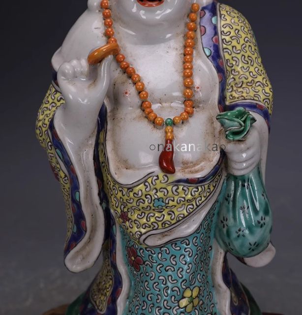 パステル彫刻磁器布袋羅漢仏像 装飾品 工艺品 美術品 置物 パステル彫刻磁器布袋羅漢仏像 装飾品 工?品 美術品 置物 - メルカリ