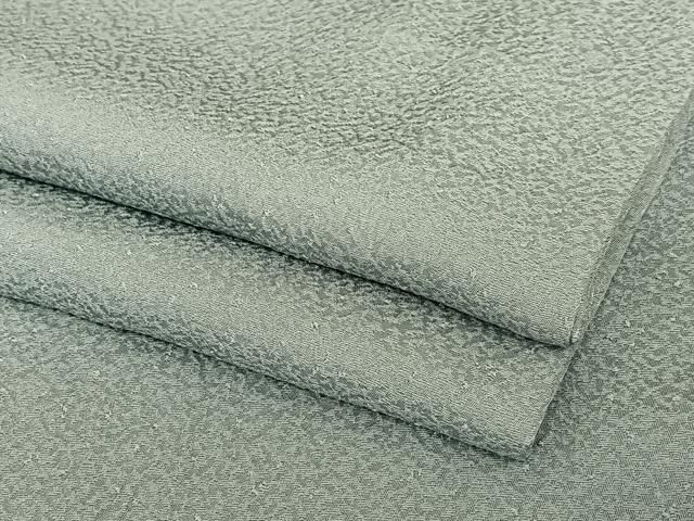 平和屋着物●上質な色無地 紋意匠 藍鼠色 正絹 AABB6584zg