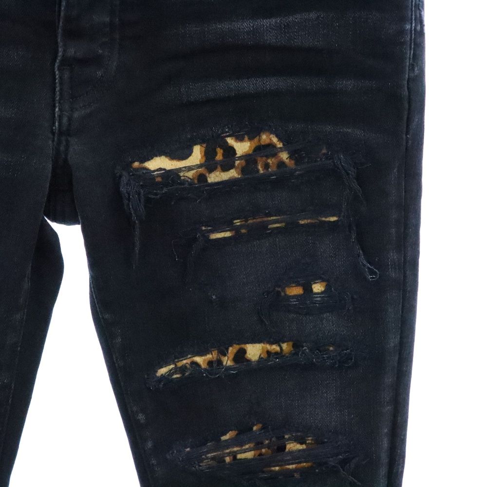 AMIRI (アミリ) LEOPARD THRASHER JEAN レオパード スラッシャー 