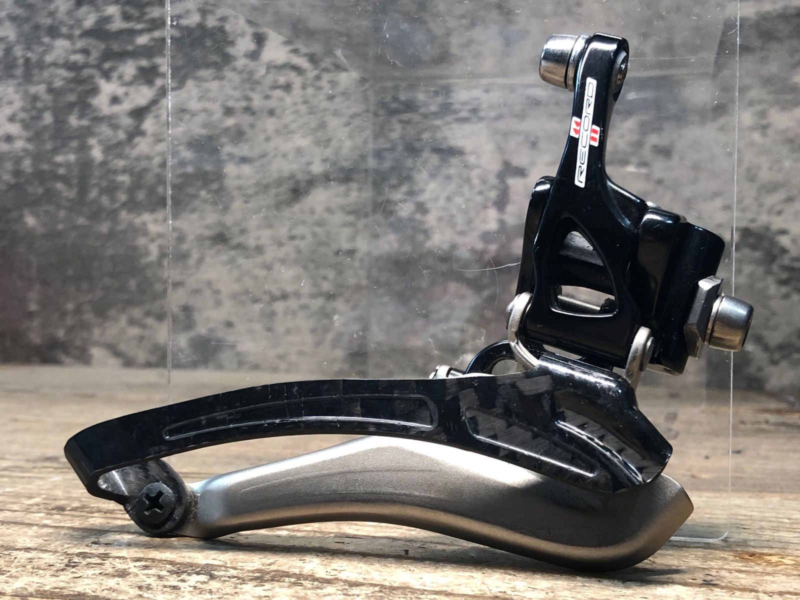 JN219 カンパニョーロ CAMPAGNOLO レコード RECORD FD15-RE28 フロントディレイラー 直付 2s