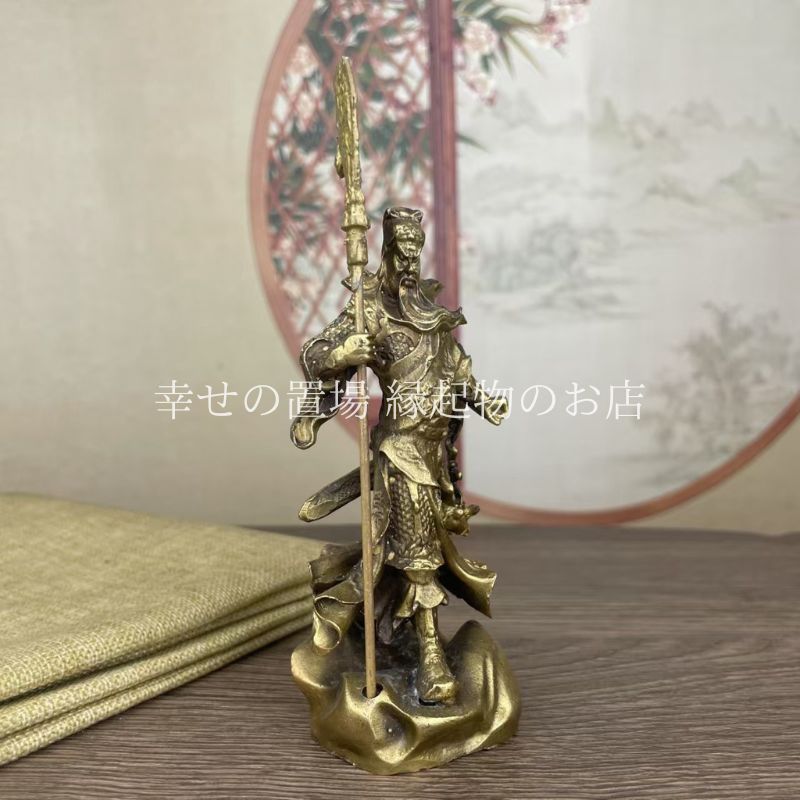 縁起物　關公 關羽 将軍　置物　インテリア 縁起物 關公 關羽 将軍 置物 インテリア