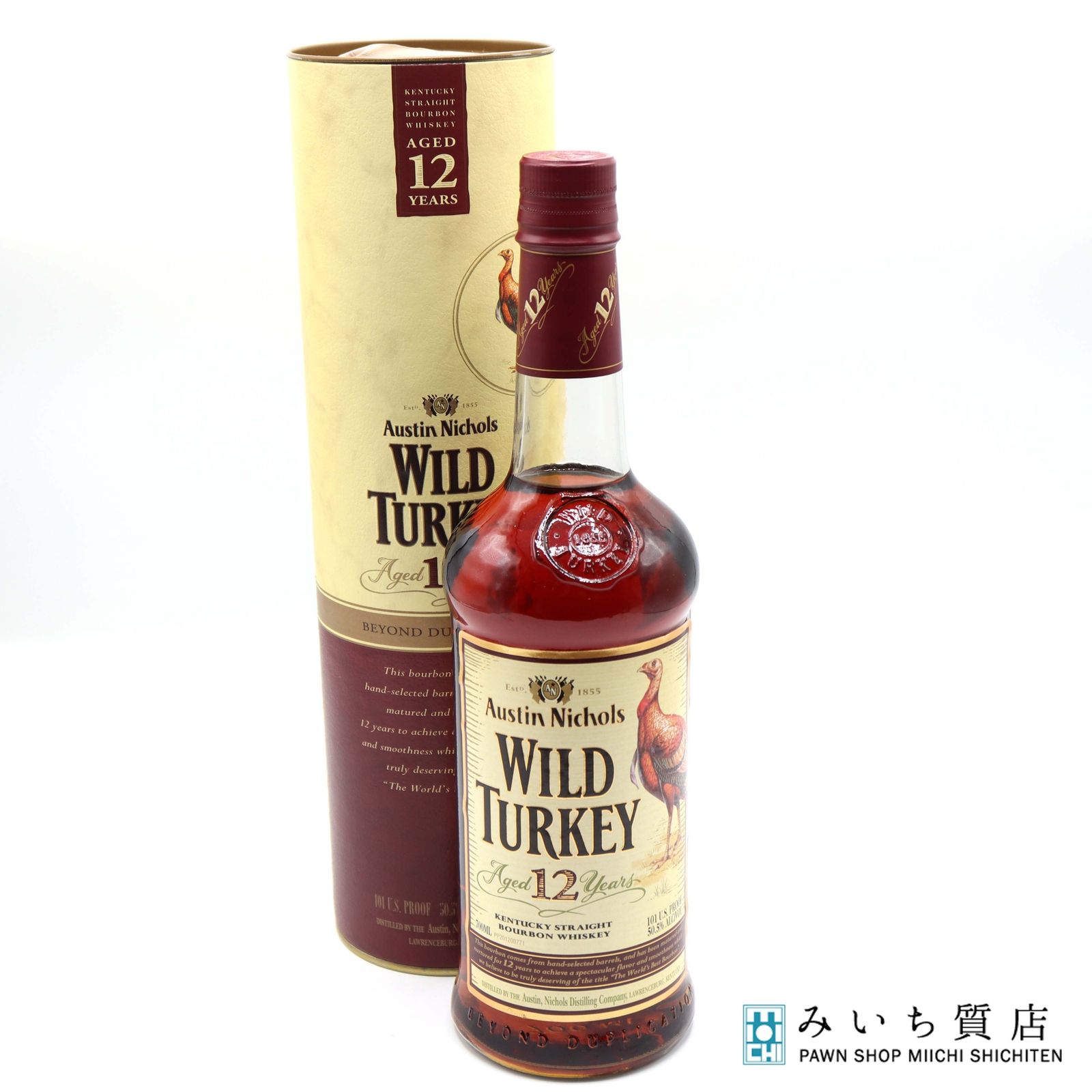 未開栓 WILD TURKEY 12年 ワイルドターキー バーボンウイスキー