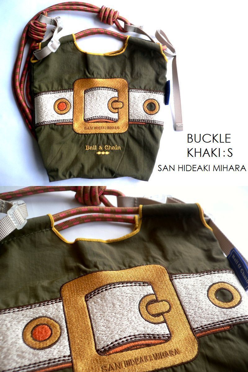 ［新品・未使用] ボール＆チェーン MULGA エコバッグ 刺繍エコバッグ_MBC-5【Gino the Majestic Tiger / ブルー / M