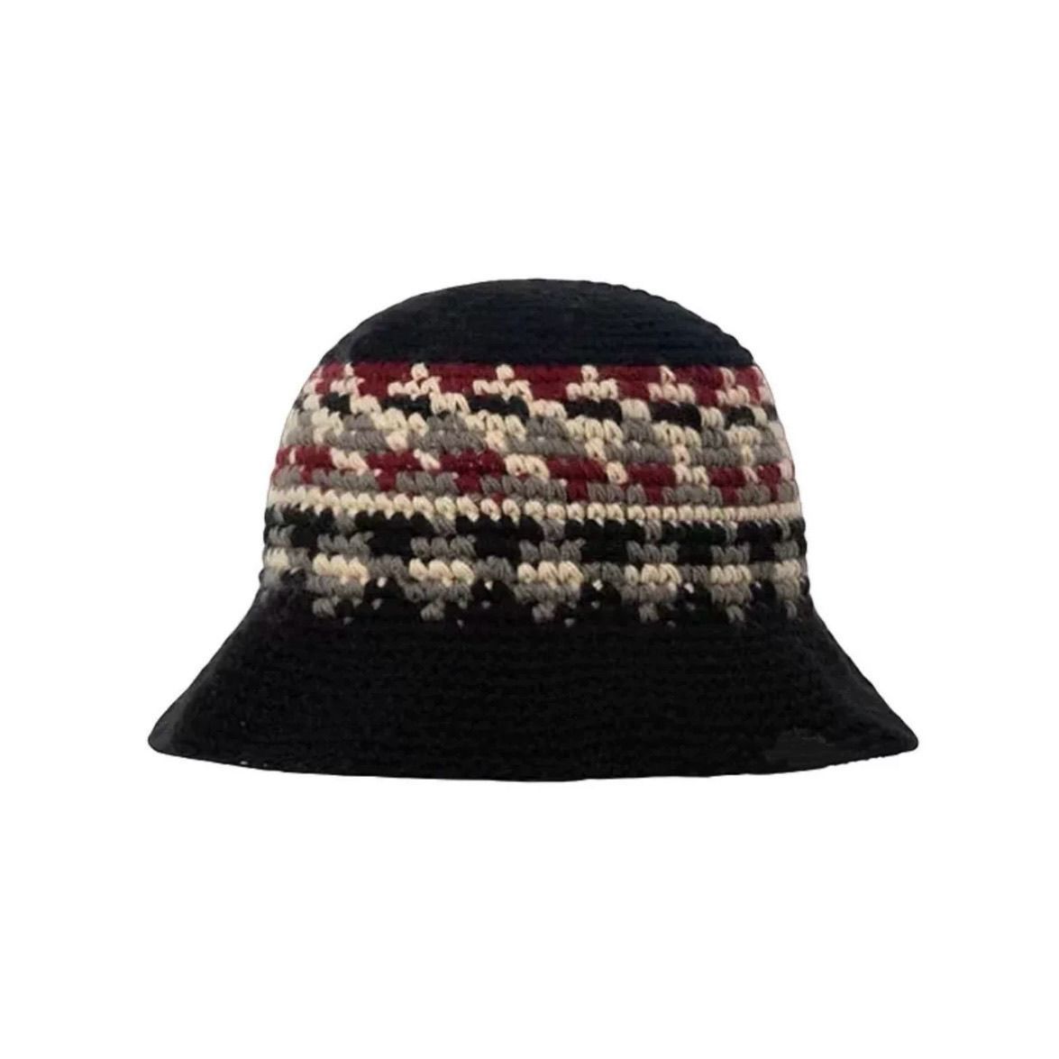 stussy FAIRISLE BUCKET HAT ニットハット クラッシャー Fairisle
