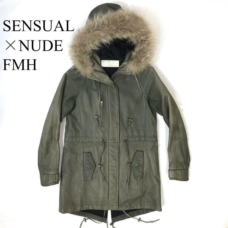 sensual FMH センシュアルエフエムエイチ NUDE レザーモッズコート