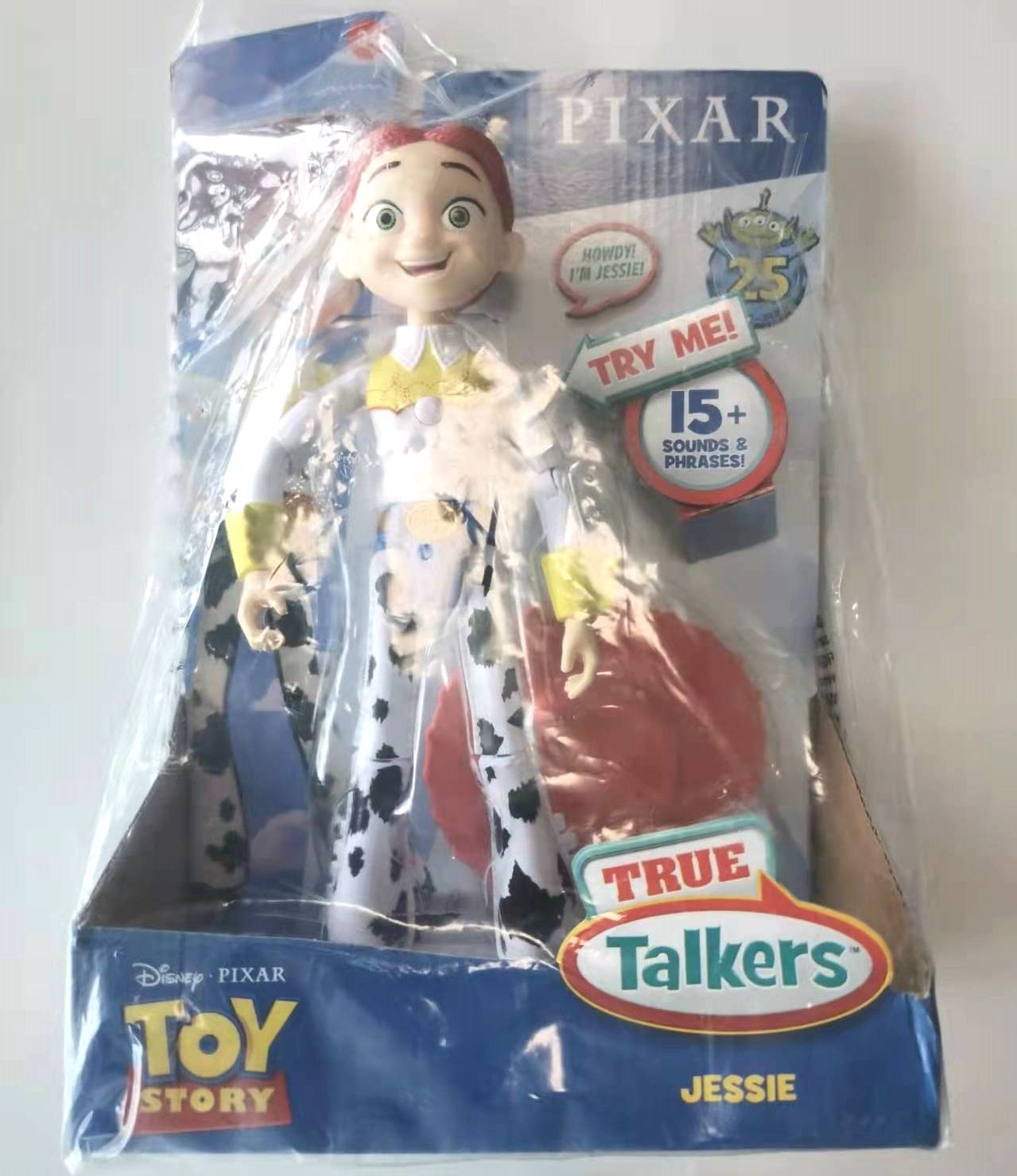 アメコミ Toy Story 4 True Talkers Jessie Figure Disney Pixar Toy Story 4 - Original Movie Talking Jessie