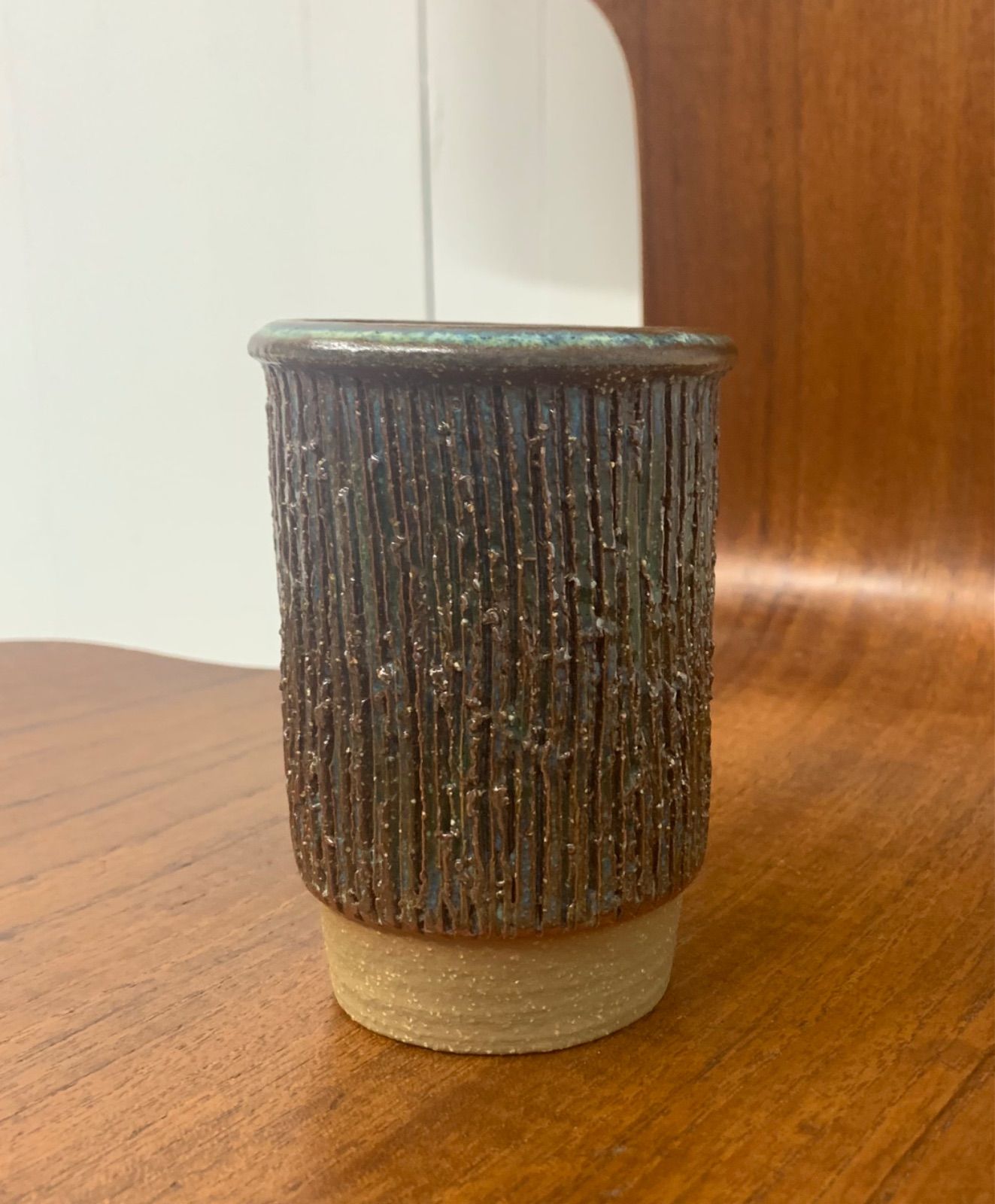 Soholm スーホルム 雀 陶板 鳥の彫刻 壁掛け 北欧雑貨 ヴィンテージ