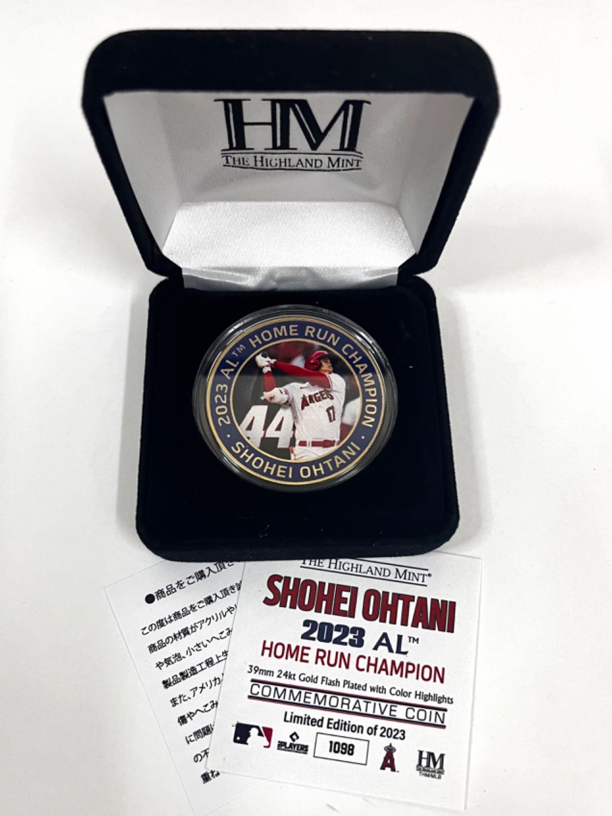 激レア】大谷翔平3点セット 2023 ホームラン王フォトミント 記念コイン