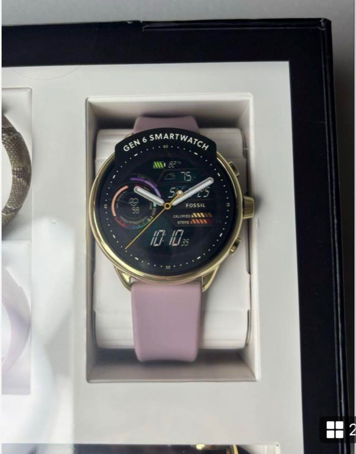 FOSSIL フォッシル FTW4075SET スマートウォッチ ウェルネスエディション GEN6 レディース 腕時計 時計 万歩計