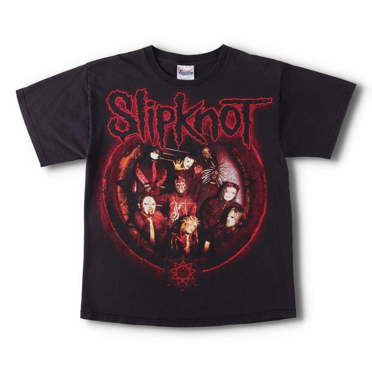 古着 00年代 ヘインズ Hanes Slipknot スリップノット バンドTシャツ 