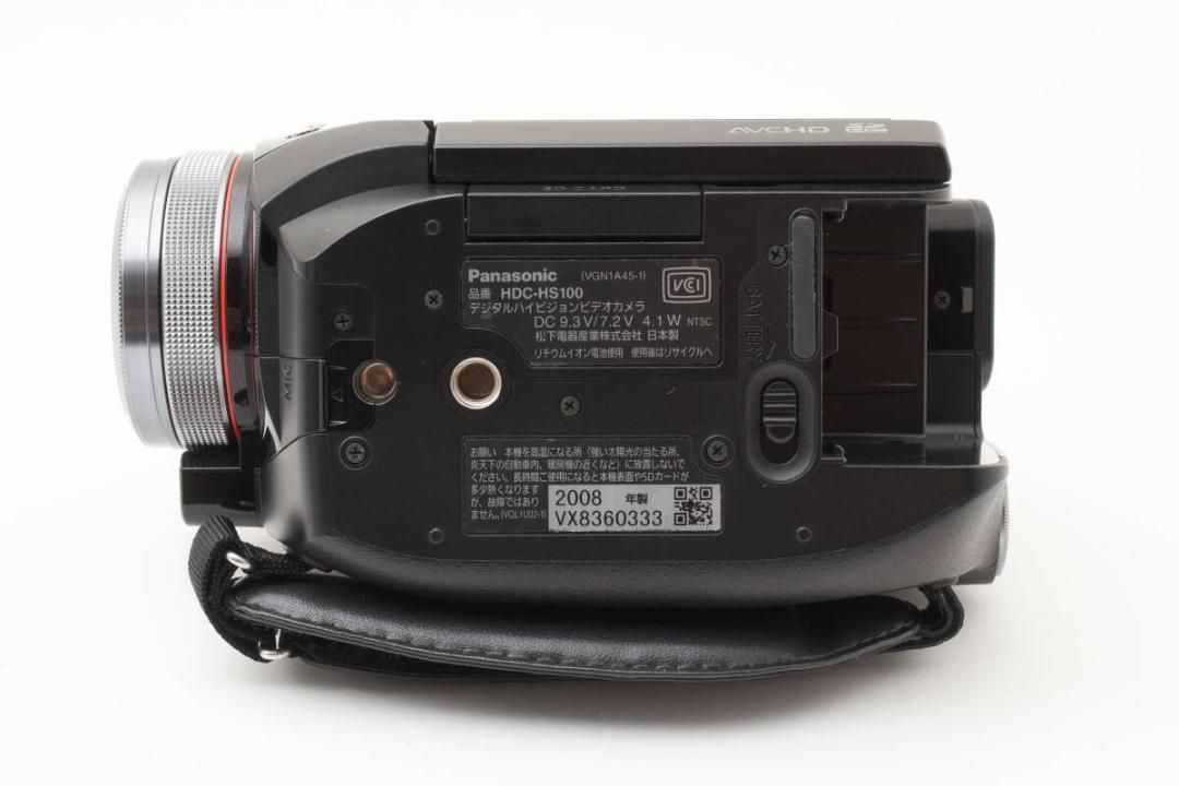Panasonic パナソニック HDC-HS100 美品 ☆良品☆パナソニック Panasonic HDC-HS100 ＃3119 - メルカリ
