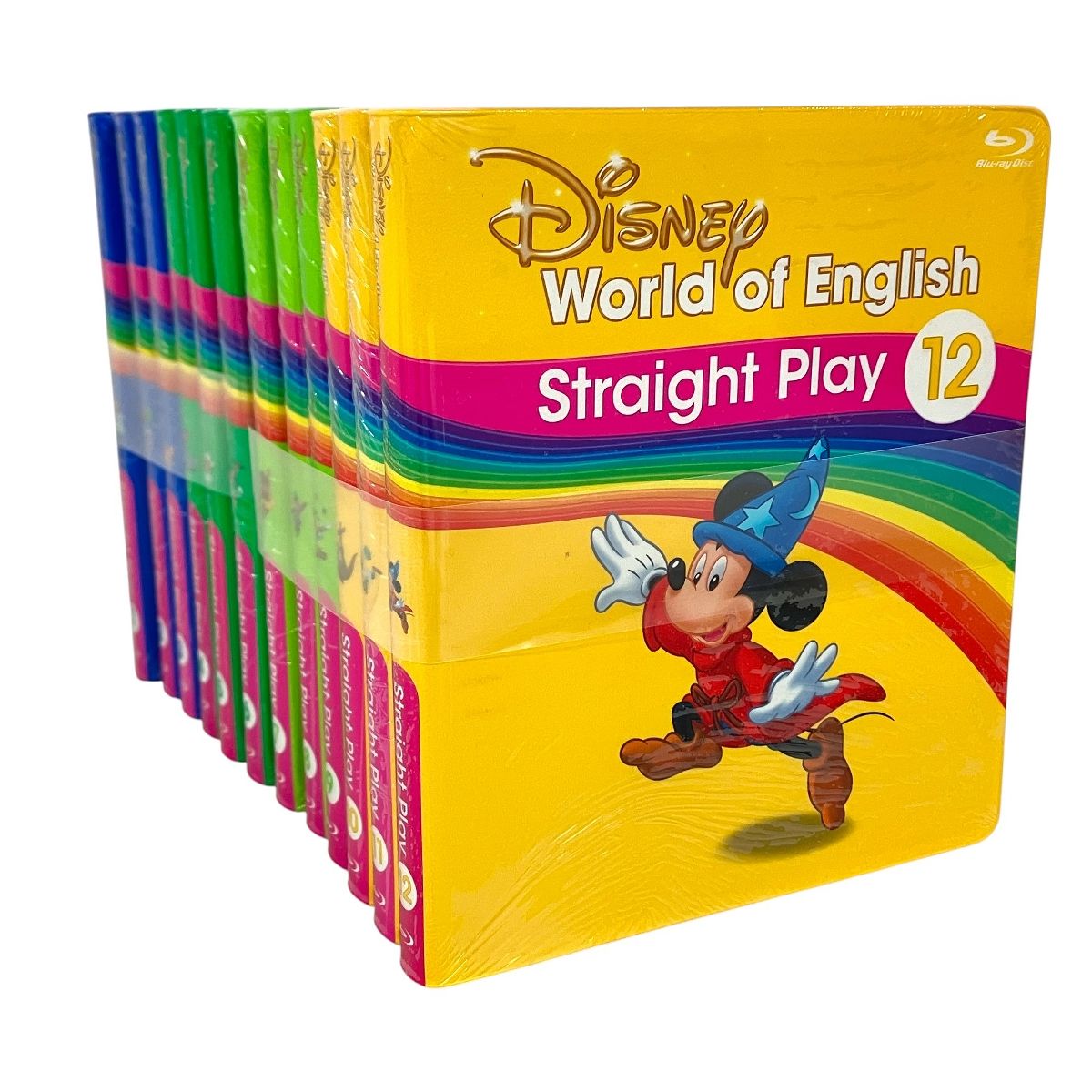ストレートプレイ　ディズニーワールドオブイングリッシュ DWE 英語 システム 教材 Blu-ray 2020年頃 ストレートプレイ