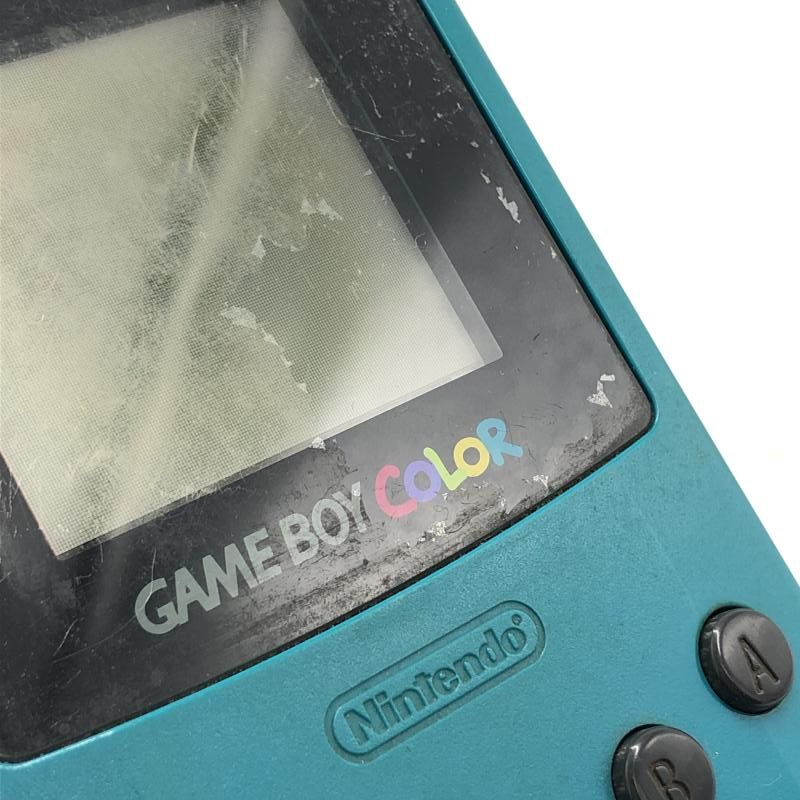 中古】本体）【ジャンク】任天堂/ゲームボーイカラー ブルー/CGB