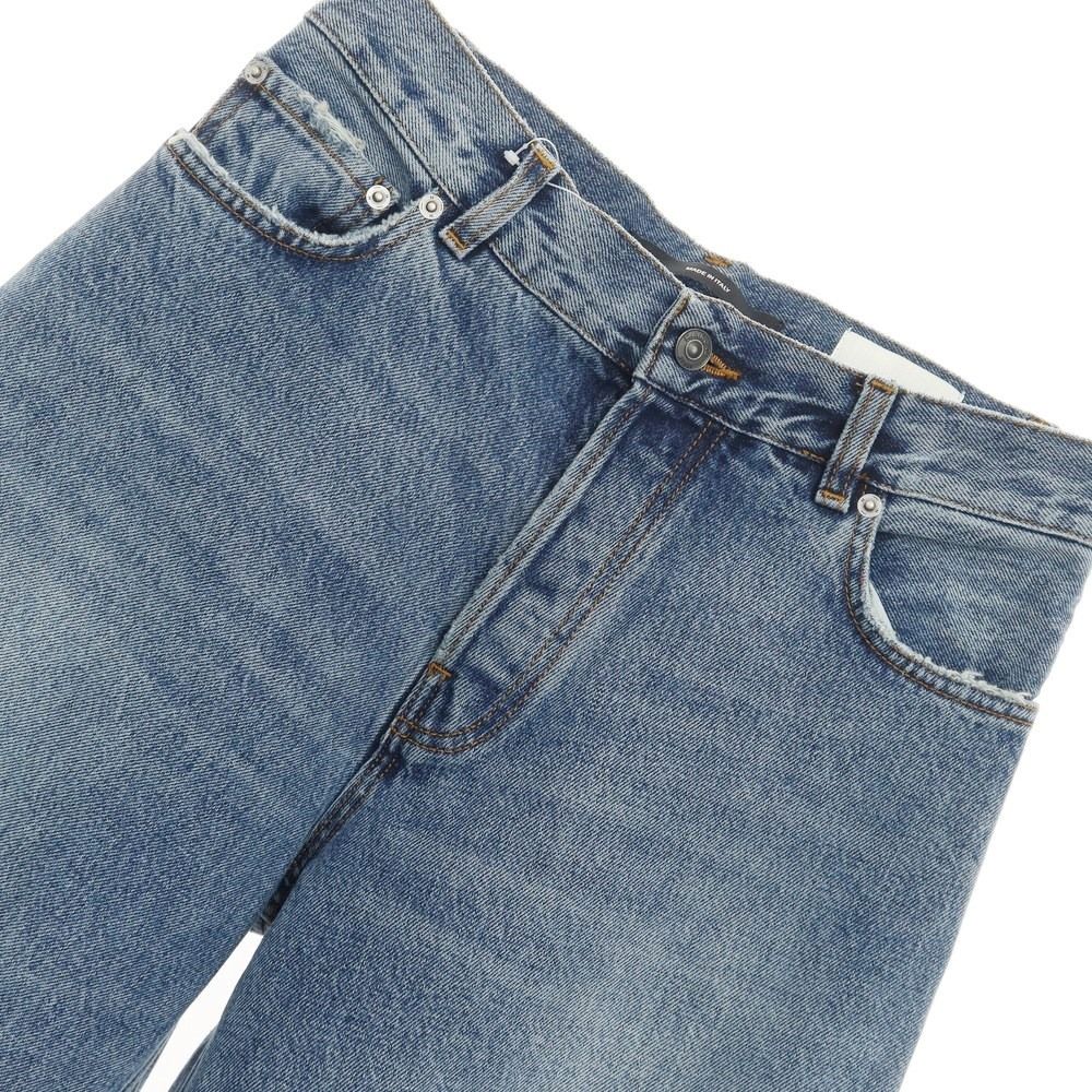 中古】ハイクル HAIKURE 2023年春夏 ワイド デニムパンツ ブルー  