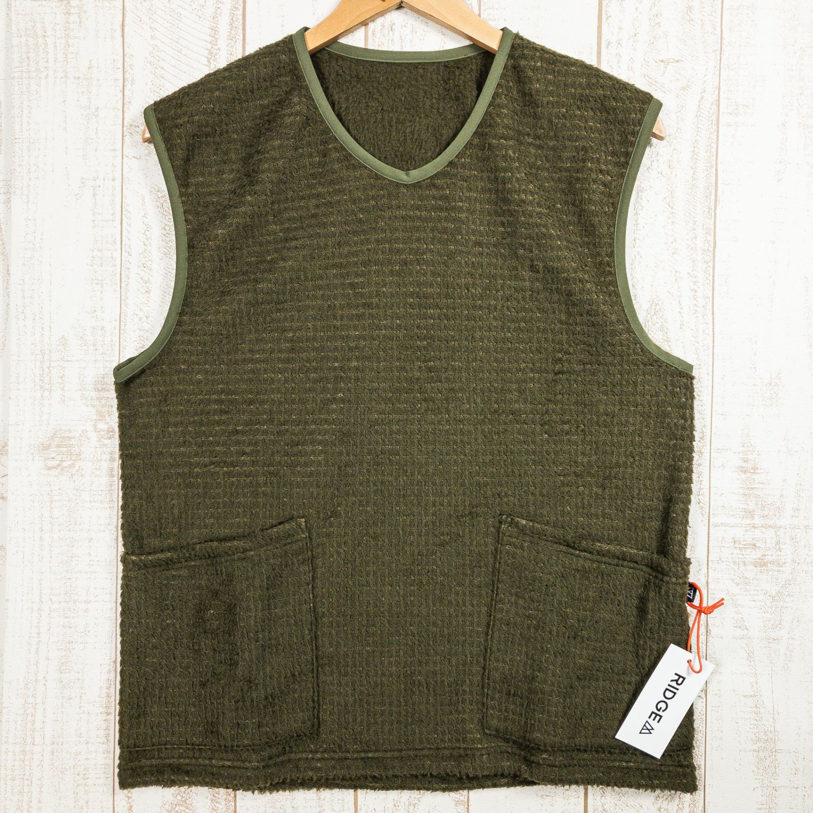 Women s S グリーン系 Ridge Mountain Gear リッジマウンテンギア アルファ ブースター ベスト Alpha Booster Vest Moss Stone ポリエステル ウェア トップス ベスト フリース