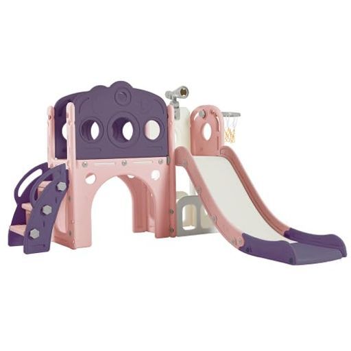 BTM滑り台すべり台バスケットゴールボール遊び室内遊具室内遊具大型遊具すべりだい屋内家庭用子供キッズ男の子女の子誕生日プレゼント