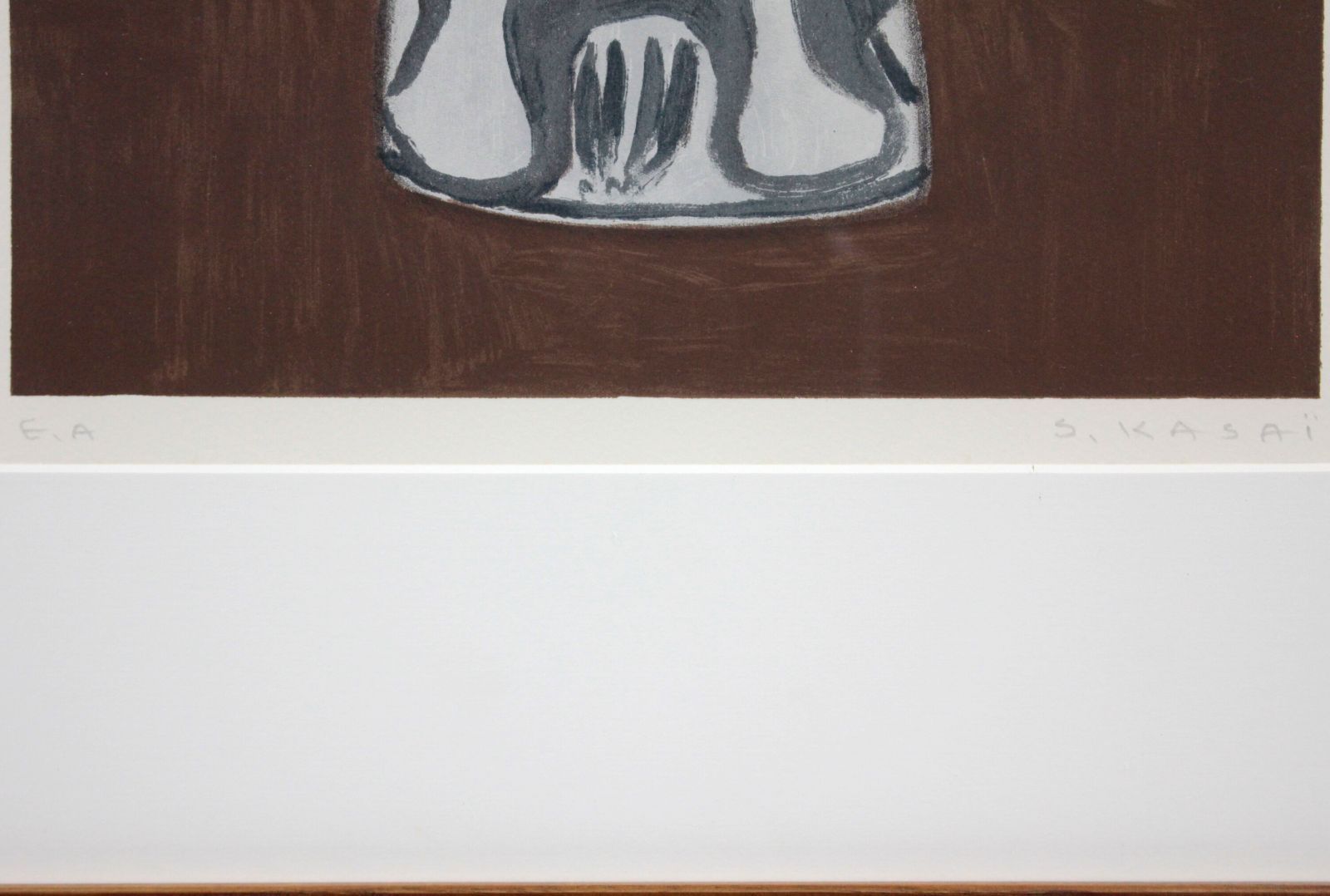笠井誠一 「てっせん」 リトグラフ 版画 絵画 - メルカリ