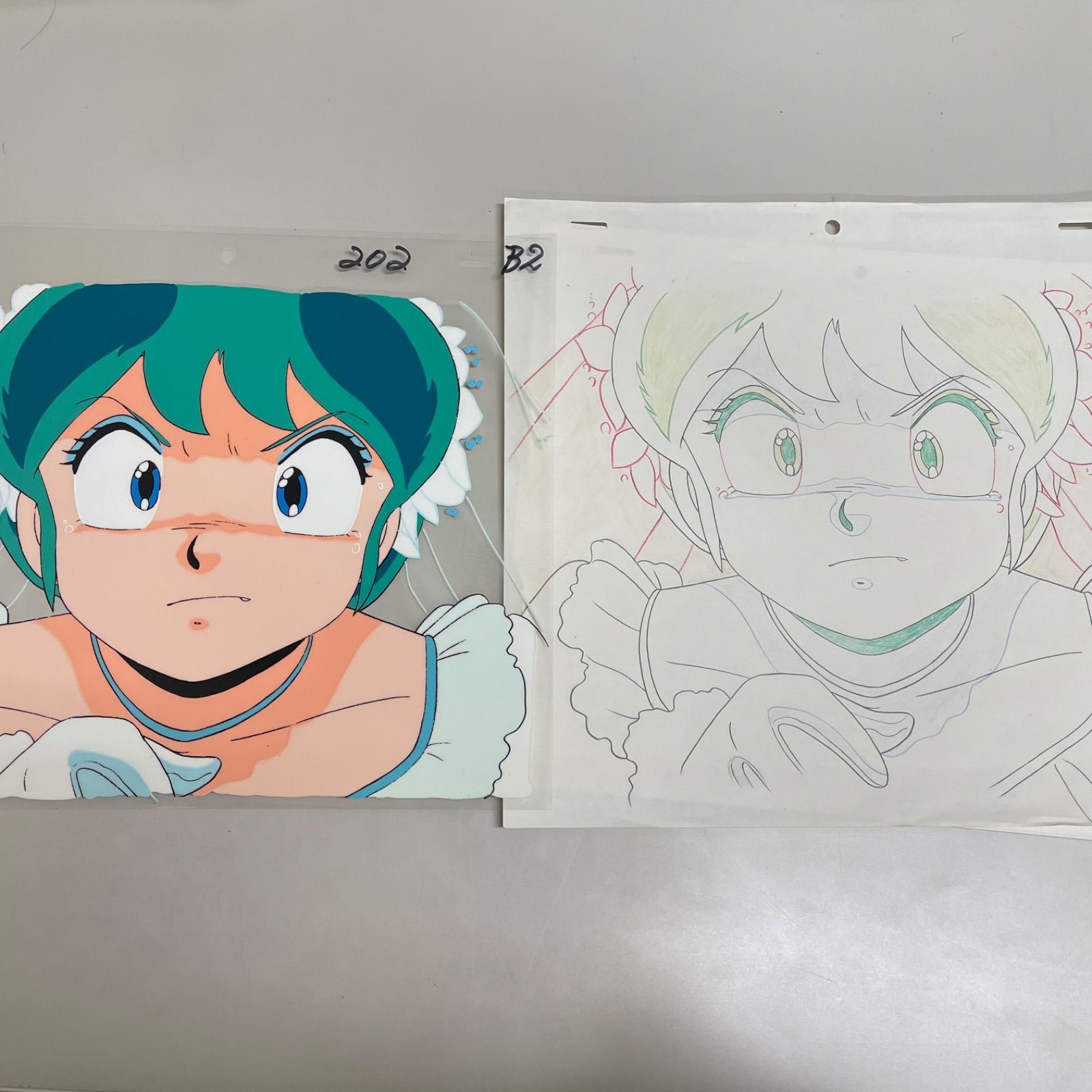 セル画 うる星やつら ラム 高橋留美子 下絵あり 6点セット