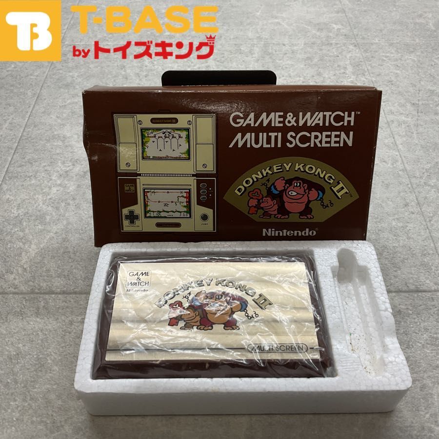 任天堂 Nintendo 1983 JR-55 #6000 ゲームウォッチ GAME WATCH MULTI SCREEN ゲームウォッチ  マルチスクリーンドンキーコング2 - メルカリ