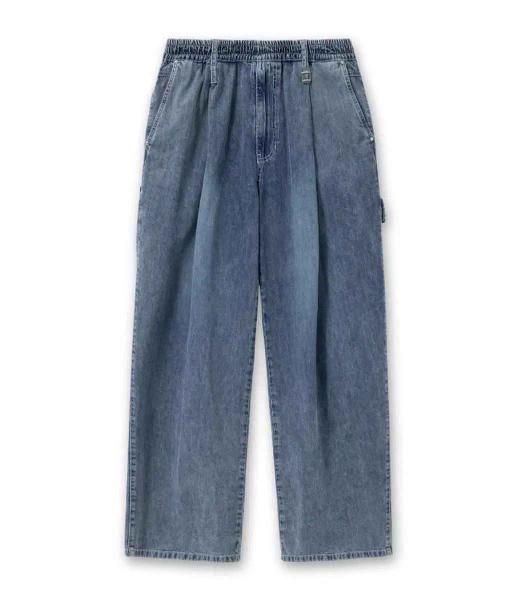 WOOYOUNGMI(ウーヨンミ) 25ss 青 ワンタック デニムパンツ 48 - メルカリ