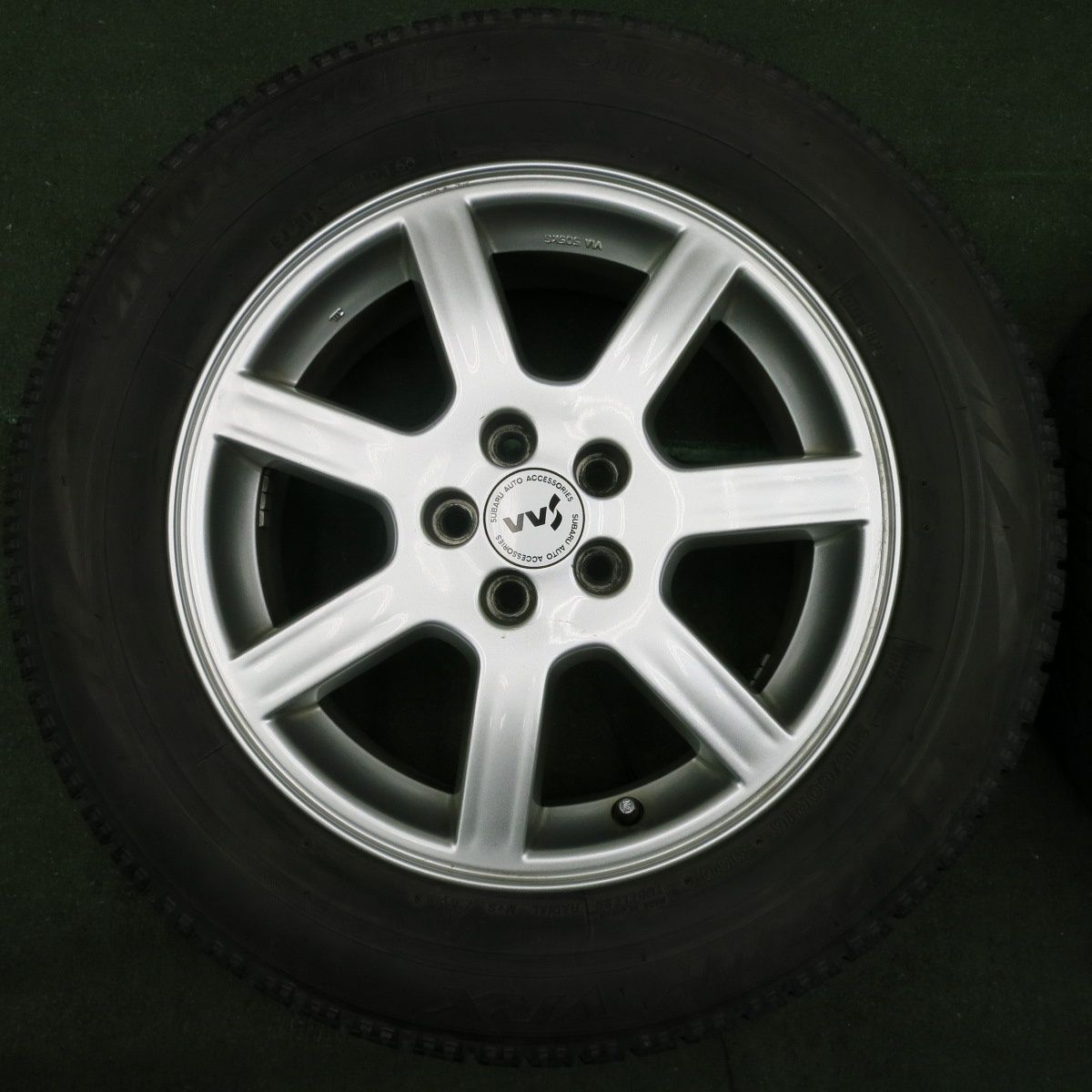 送料無料* キレイ☆スバル フォレスター 純正 OP SAA ENKEI 215/60R16 