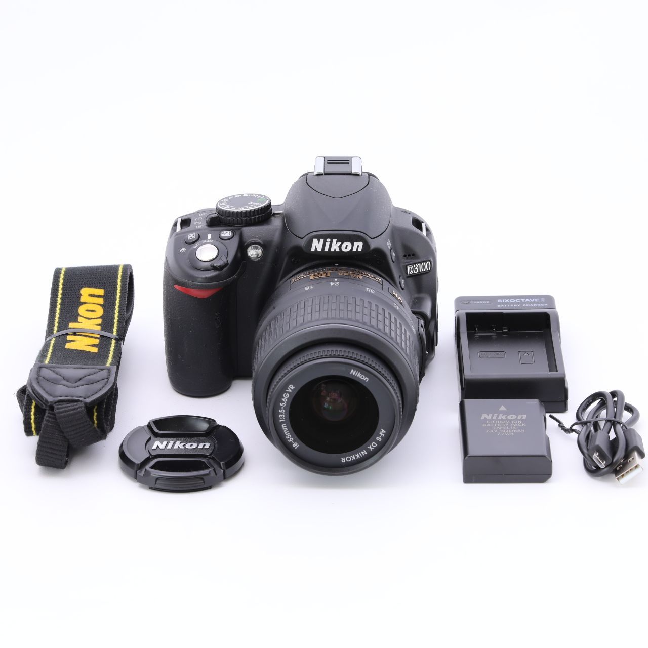 Nikon ニコン デジタル一眼レフ D3100 レンズキット D3100LK カメラ本舗｜Camera honpo メルカリ