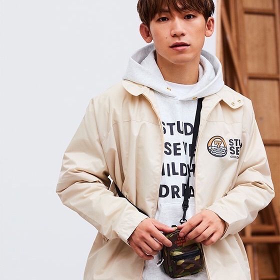 STUDIO SEVEN コーチジャケット Reebok × STUDIO SEVEN ピークパフォーマンス コーチジャケット