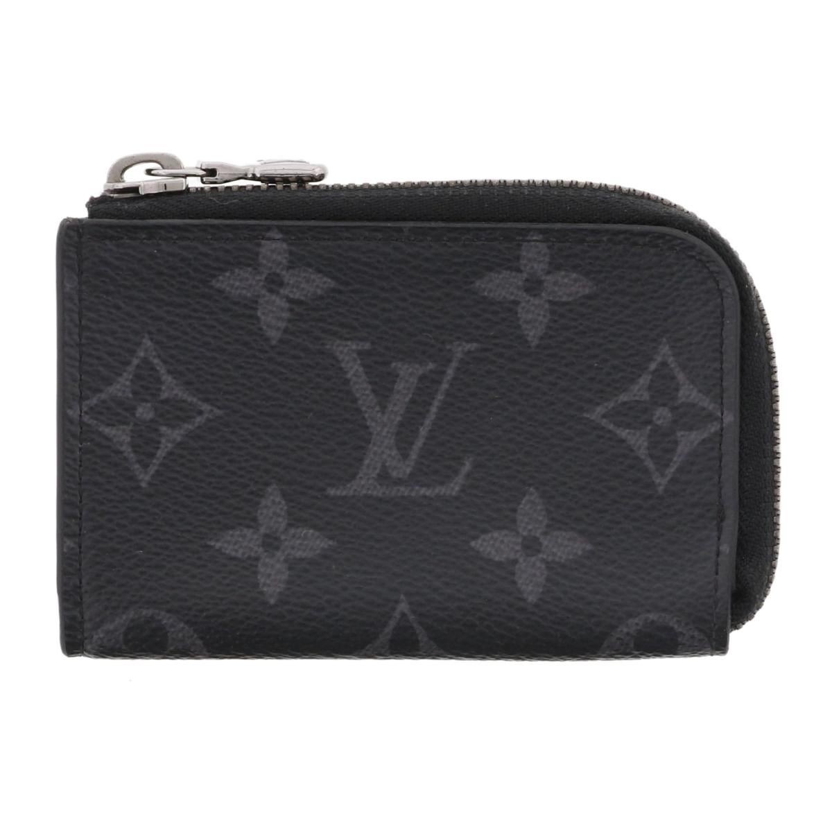 LOUIS VUITTON ルイヴィトン ポルトモネ ジュール 財布 小銭入れ|コインケース Monogram|Eclipse Black M63536 used AB