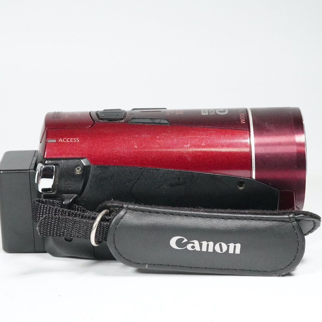 Canon キヤノン iVIS HF M51 レッド 動作OK 返金保証 /1959 - メルカリ