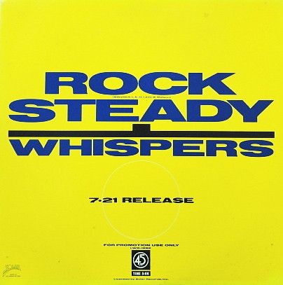12” Whispers, Modern Talking Rock Steady LWG1292 VICTOR Japan Vinyl /00250 12” Whispers, Modern Talking Rock Steady LWG1292 VICTOR Japan