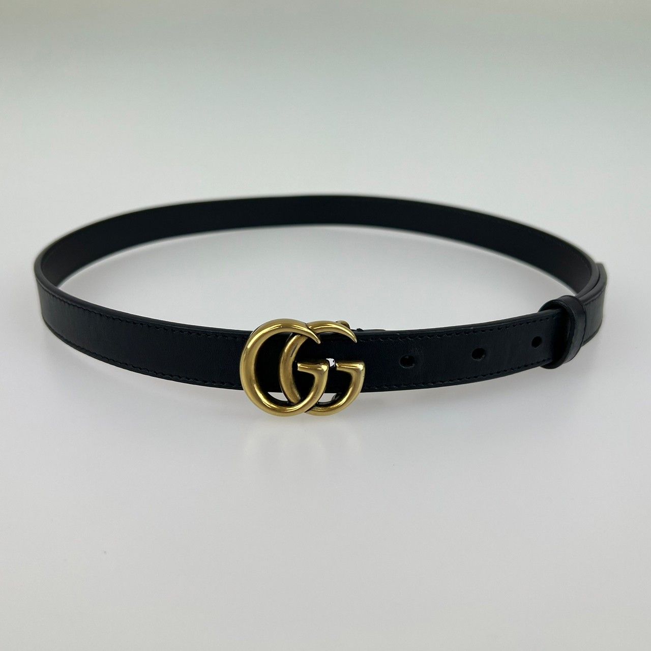 GUCCI グッチ GGマーモント レザー ベルト レディース 75cm - Ellé
