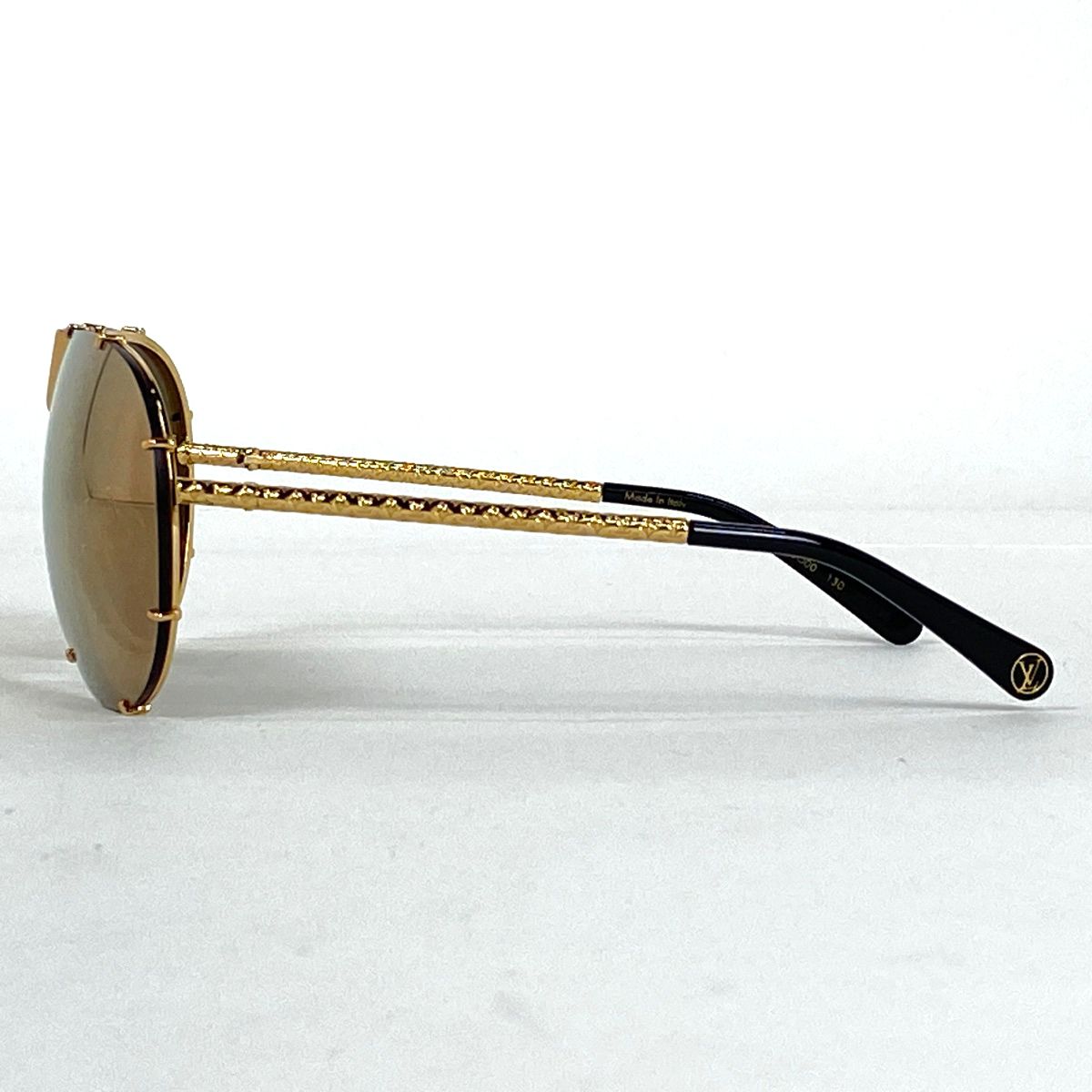 LOUIS VUITTON ルイヴィトン/サングラス/ティアドロップ/ゴールド 楽天