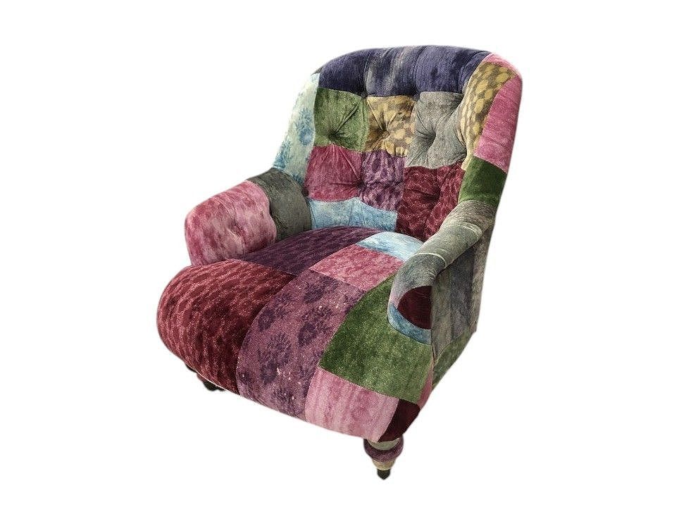 HALO ハロ ANNE CHAIR アンチェア ベルベットパッチワークソファ HALO