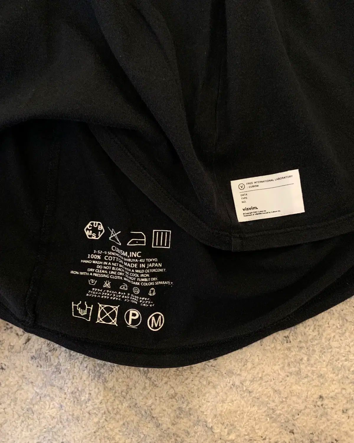 VISVIM(ビズビム) ポケット パッチワーク 長袖 ロングスリーブ