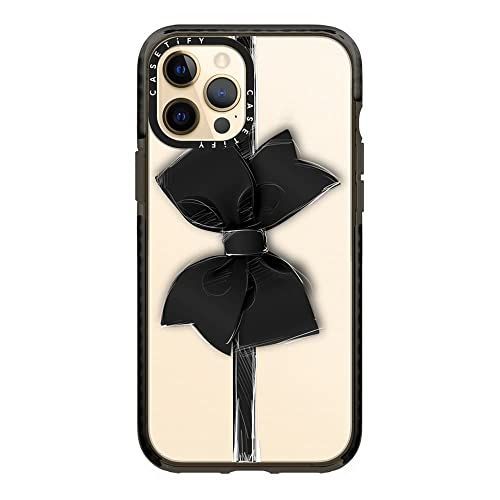 送料無料】Black Bow (クリア ブラック)_iPhone 12 Pro Max CASETiFY