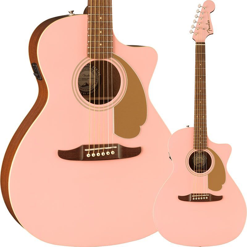 Fender FSR Newporter Player Shell Pink〈フェンダーエレアコ