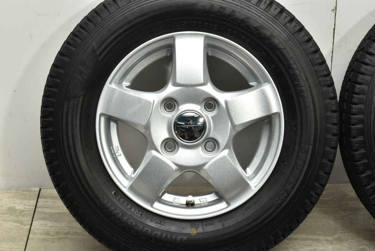 バリ溝 美品】TWS CVW-01 12in 3.50B +45 PCD100 ブリヂストン