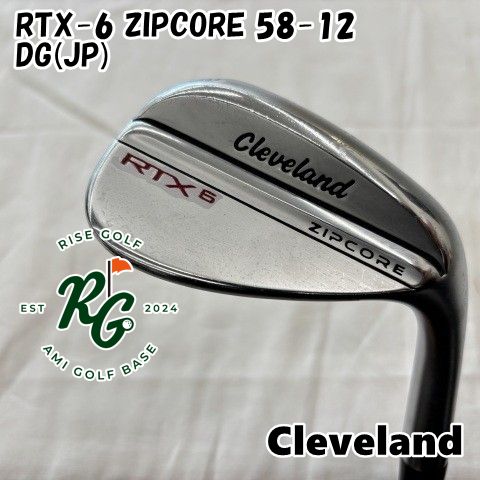 ウェッジ クリーブランド RTX-6 ZIPCORE 58-12◆DG JP ◆S200◆58 4219