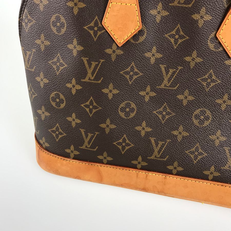 ルイヴィトン アルマPM モノグラム ハンドバッグ PVC M51130 LOUIS VUITTON 【中古】【やや傷や使用感あり】LOUIS