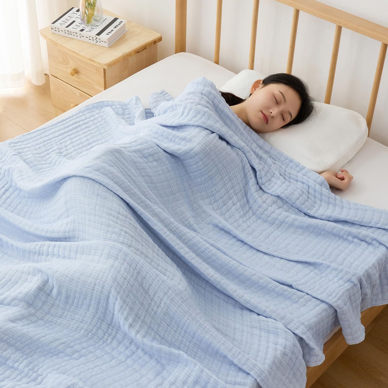 訳あり】ハグラビ ウェイトブランケット/ライトグレー・M(約9Kg