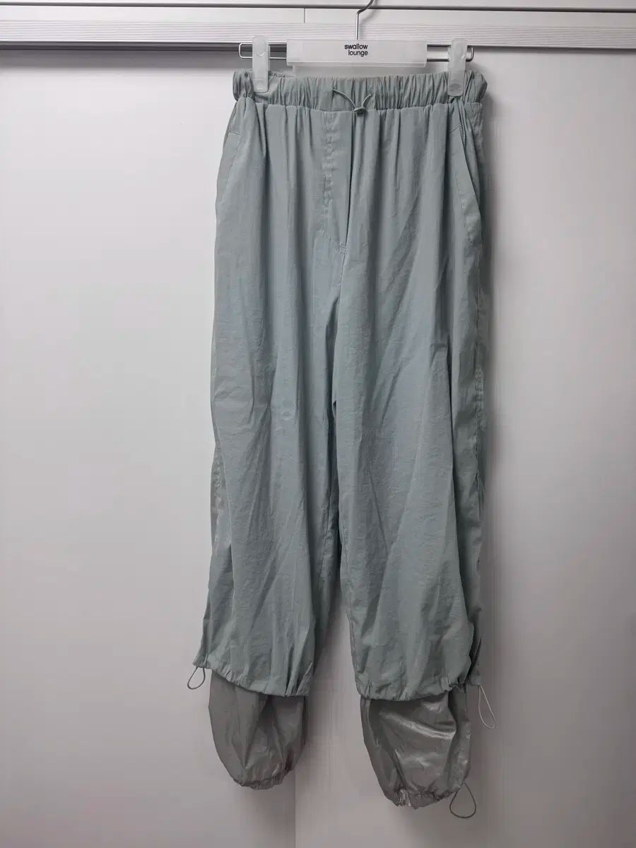 AMOMENTO アモーメント レイヤード ナイロン パンツ