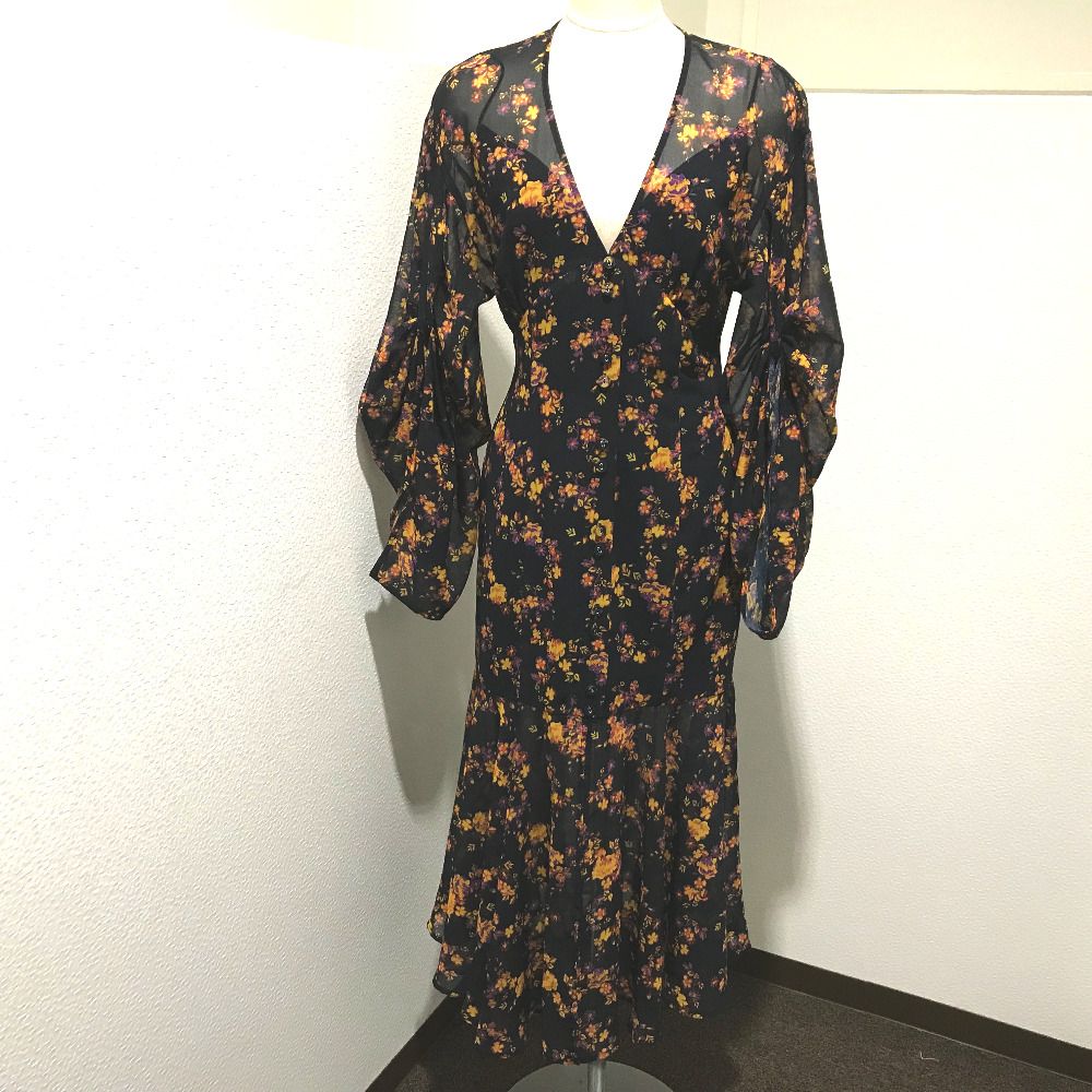 【特別セール品】 カメオコレクティブ 18CA01077 タグ有 花柄 ロング ドレス ワンピース